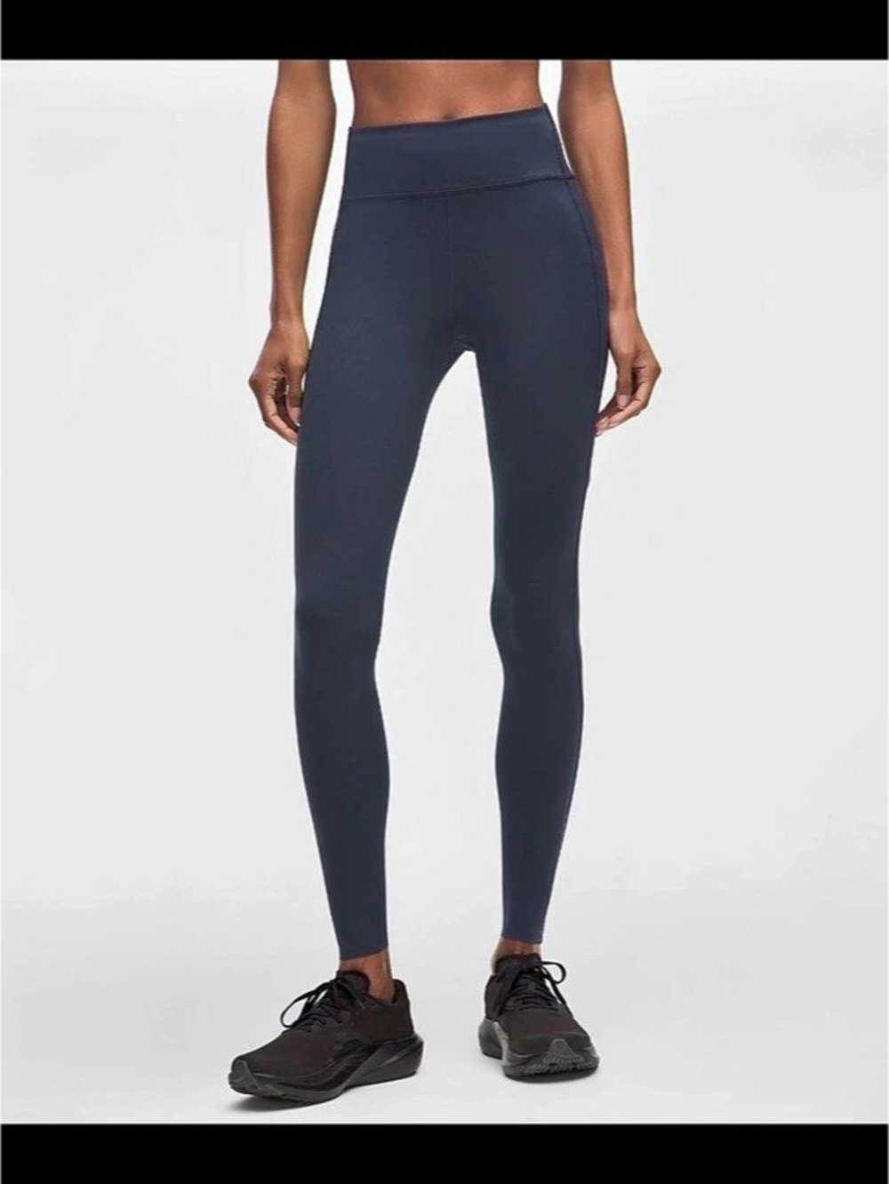 lululemon Fast and Free High-Rise Tight 25" Leggings Navy Size 6